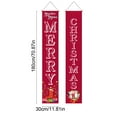 thumbnail image 3 of NWOKYZGH Merry Christmas Banners with String Lights, Christmas Decoration Banners for Outside, Timed Christmas Door Banners, Christmas Decorations for Porch Sign, Indoor, Yard, 3 of 6