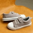 thumbnail image 2 of Kushyshoo Kids Canvas Shoes Gray Casual Children Sneaker Size 12 Little Boys, 2 of 7