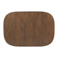 thumbnail image 3 of Jofran Luna 70" Modern Architectural Pedestal Curved Dining Table, 3 of 7