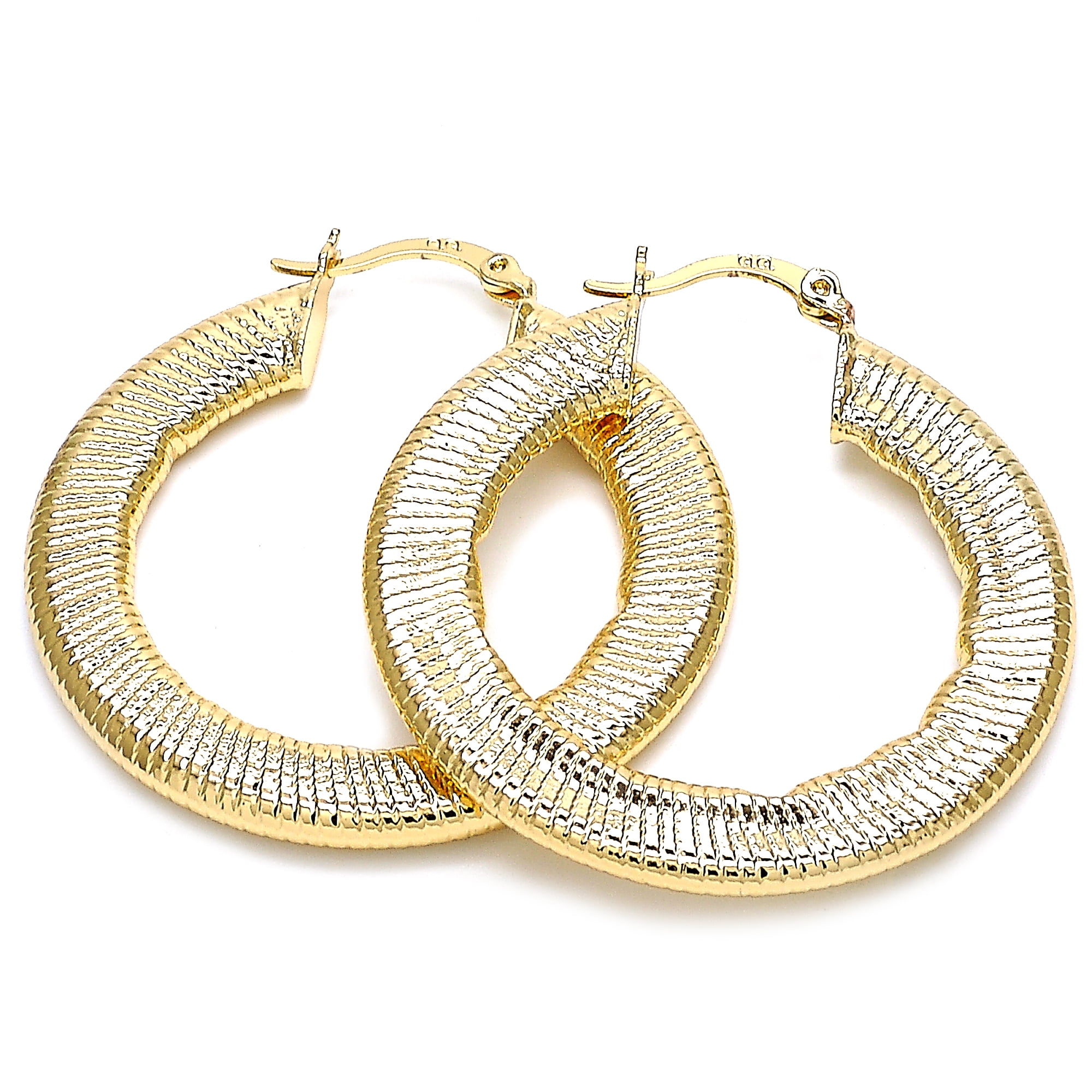 Clear Quartz Spike Hoop Earrings in Gold Fill Rose Gold Fill or Silver
