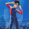 thumbnail image 2 of Soidarity Trajes de neopreno de 2,5 MM, traje de buceo a prueba de frío, traje de neopreno para niños, pantalones largos de manga larga, traje completo Deportes acuáticos azul marino SG Soidarity OD003648-04, 2 of 6