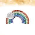 thumbnail image 3 of 1pc Delicate Women Brooch Clothes Breastpin Mini Rainbow Shape Design for Decor, 3 of 7