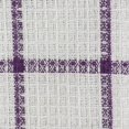 thumbnail image 2 of Scrubber Dish Cloths Collection Windowpane, 12x12, Eggplant 6 Count, 2 of 8