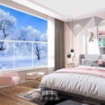 thumbnail image 2 of Heavy-Duty Transparent Coldproof Warm Film for Winter Windows, All-Weather Windproof Frostproof Thermal Insulation Curtains with Reinforced Edge Sealing, 2 of 9
