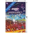 thumbnail image 2 of Minecraft - World Beyond Wall Poster with Push Pins, 22.375" x 34", 2 of 3