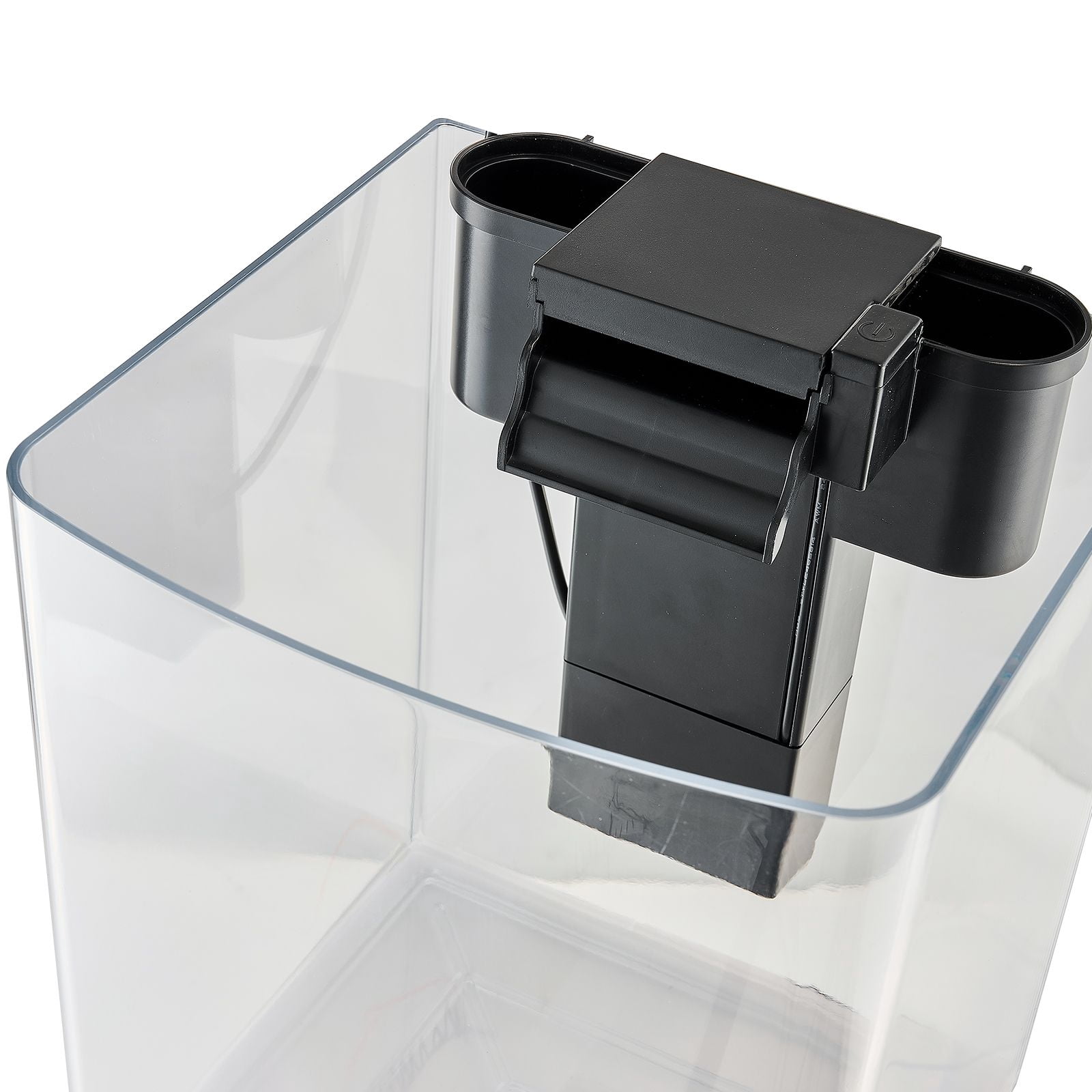 Self-Cleaning 2G Fish Tank - Smart Arch Design, 3 Color LED, GPPS Material