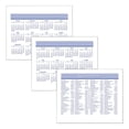 thumbnail image 2 of Flip-A-Week Desk Calendar Refill with QuickNotes, 7 x 6, White Sheets, 12-Month (Jan to Dec): 2024 | Bundle of 5 Each, 2 of 4
