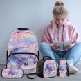 thumbnail image 2 of Pzuqiu Cute Axolotl Kids Backpack for Boys 17 Inch School Backpacks for Kids 4 pcs Bookbags with Lunch Box Set Pencil Case Water Bottle Holder Travel Daypack for Elementary School, 2 of 7