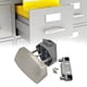 thumbnail image 3 of Cerradura para cajón de gabinete, pestillo de aleación para gabinete, pestillo para cajón, para puertas de hogar y gabinete. Estilo B, 3 of 9