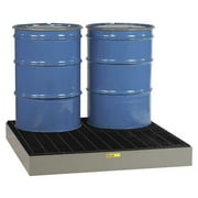 Little Giant Drum Spill Cntnmnt,Gray,4 Drum,66 Gal. SSB-5151