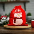 thumbnail image 2 of Cheapark Cute Christmas Drawstring Gift Bags - Festive Reusable Present Bags for Holiday Gifting, Christmas Party Favor Supplies, 2 of 6