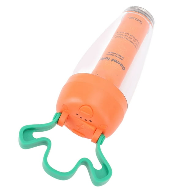 Lampe de Camping Portable d'Urgence IPX4 pour Tente avec Port à Vis 1/4 et Aspiration pour Randonnée et Backpacking, Batterie 2000 mAh, Rechargeable, à Intensité Réglable, en Forme de Carotte