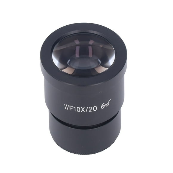 Illet Grand Angle, Lentille de Microscope WF10X/20 Laboratoire Lentille de Microscope Jinoculaire Lentilles de Microscope Optimisées pour l'Excellence