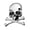 Silver black, variant on Skull Metal Emblems Badges Realistic 3D Effect Skull & Bone Decorative Stickers Upgrades for Car & Bikes