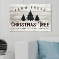 thumbnail image 3 of Wynwood Studio Holiday and Seasonal Wall Art Canvas Prints 'Farm Fresh Christmas Tree' Christmas Home Décor - Brown, Green, 36" x 24", 3 of 5