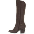 thumbnail image 3 of Womens AR35 Edyth Block-Heel Knee-High Boots, Taupe, 3 of 6