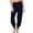Navy, variant on ABATAB Yoga Pants for Women Comfy Boho Cinch Bottom Jogger Trousers Smocked High Waist Workout Pants