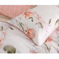 thumbnail image 4 of Funda nórdica Full, 600 hilos de algodón 3pcs Juego de cama Blush Geometric, 4 of 7