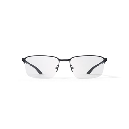 Walmart Men's Greg Rectangular Prescription Eyeglasses with Case, Gunmetal