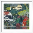 thumbnail image 2 of Art.com Houses at Unterach on the Attersee, C.1916 Giclee Print by Gustav Klimt, White Frame Wall Art, 21" x 21", 2 of 5