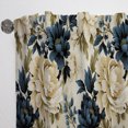 thumbnail image 5 of Designart "Eternal Damask Grace" Floral Room Darkening Curtain Single Panel, 5 of 6