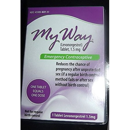 my way emergency contraceptive 1 tablet compare to plan b one step by