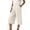 Beige, variant on Yoga Capris Flare New Women’s Capri Pants with Pockets High Waisted Pleated Wide Leg Dressy Capris Summer Business Casual Work Crop Pants Navy M