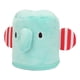 thumbnail image 3 of Caja de pañuelos para bebé, organizador de pañuelos de peluche con forma de elefante para bebé, estuche para toallitas, confiable y duradero, 3 of 12