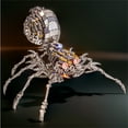thumbnail image 1 of Vogacara Kits de modelos de Metal decorativos, rompecabezas de araña DIY, rompecabezas de Metal 3D, modelo mecánico Kits de construcción modelo, 1 of 6