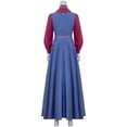 thumbnail image 4 of Fox Maid Marian Dress Renaissance Women's Blue Dress with Headdress, 4 of 7