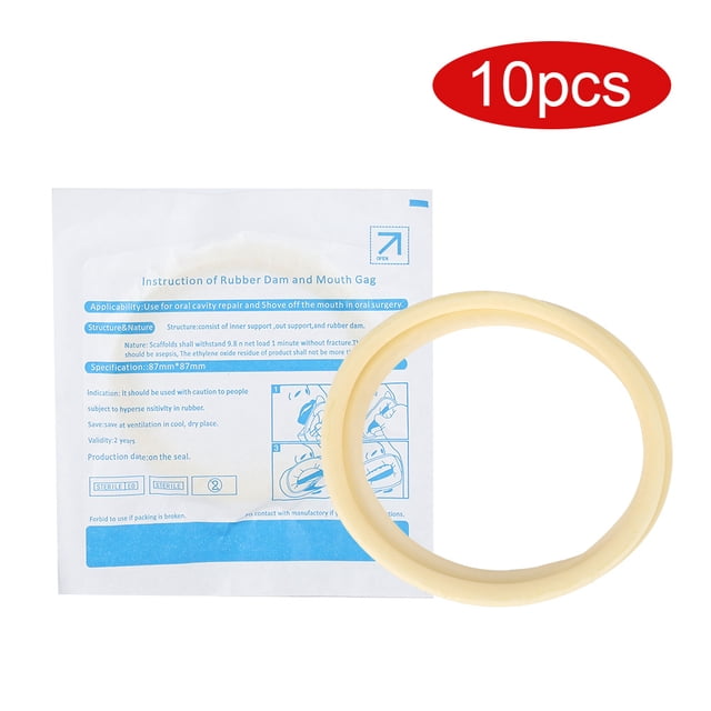 Abridor De Boca De Goma Desechable, 10 Uds., Mordaza Dental, Retractor De Mejillas, Herramientas De Dentista Oral