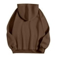thumbnail image 5 of Bibifish Hoodies For Women Casual Preppy Mental Health Matters Letter Print Hoodies Long Sleeve Fleece Lined Tops With Pocket, 5 of 5