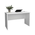 thumbnail image 4 of LiviNest Compact Writing Desk for Small Spaces: 47.2" x 20.9" Organized Workspace - Cable Management Hole for Laptop & Study in Home Office & Dorm Room, 4 of 6