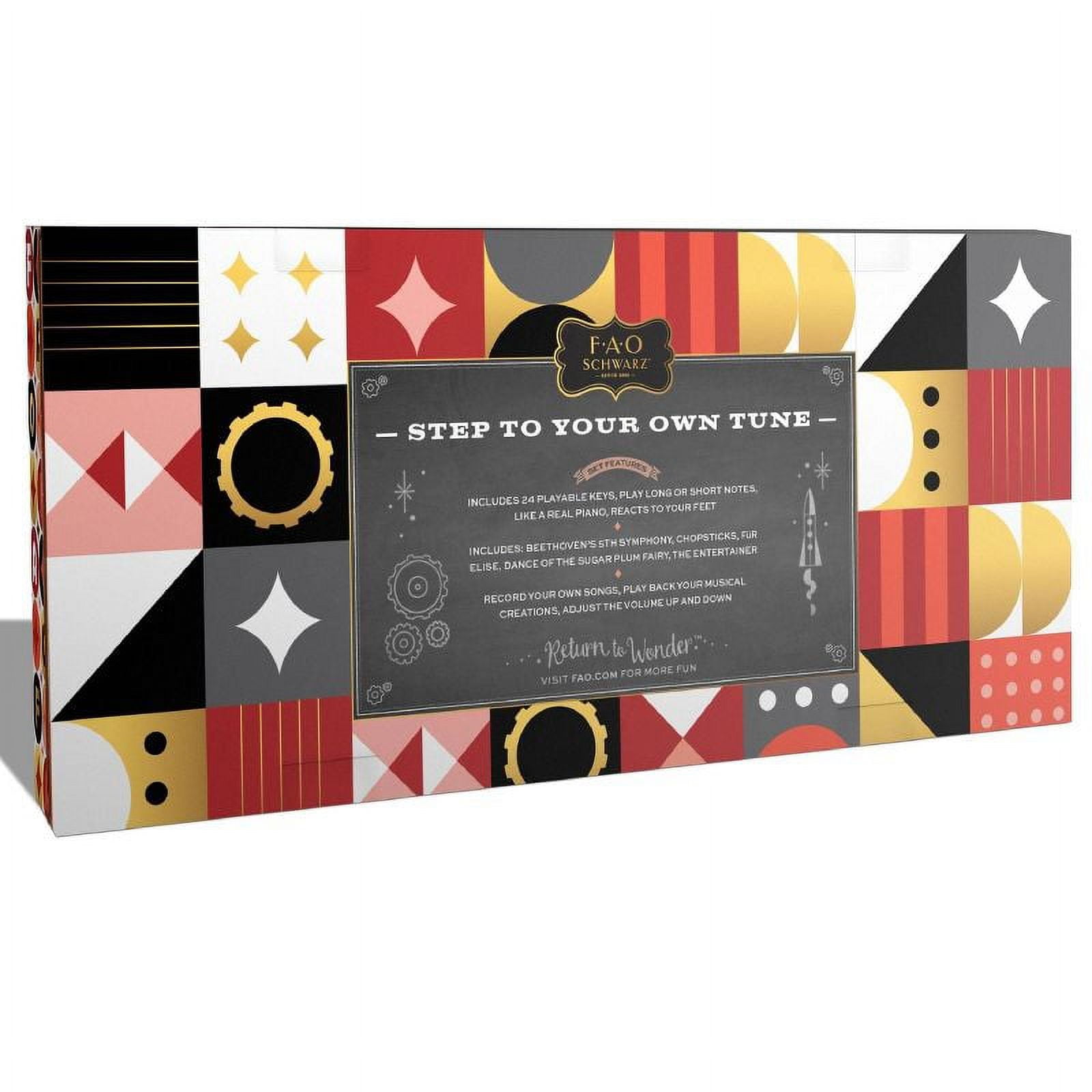 FAO Schwarz Giant 69" Dance-On Piano Baby Playmat
