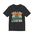 thumbnail image 4 of Grilling legend t-shirt funny grill tee Gift For Dad Grilling unisex tshirt, 4 of 7