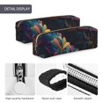 thumbnail image 4 of Fotbe Colorful Patterned Snake Estuche para Lápices de Cuero con Estampado, Estuche con Cremallera Resistente, Organizador Compacto y Elegante para Papelería, 4 of 7