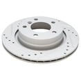 thumbnail image 5 of Geelife Brake Rotor Drilled & Slotted Zinc Coated Front & Rear Kit, 5 of 9