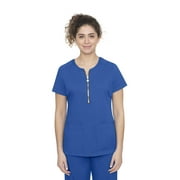 Healing Hands Purple Label Women's Jean 2-Pocket Scrub Top