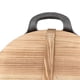 thumbnail image 4 of Cast Iron Wok with 2 Handle Wooden Lid Frying Pan with Flat Base Uncoated for Stir Fry Grill Steam Authentic Asian Chinese Food 20cm / 7.9in, 4 of 4