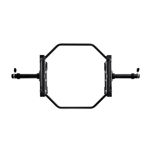 Trap Bar Hex Bar, 2-Inch Olympic Weight Bar, 500 LB Capacity for Shrugs, Squats, Deadlifts, Shoulder Press, Full Body Strength Training, Home Gym Equipment (Black)