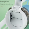 thumbnail image 4 of Foldable Integrated Cat Litter Shovel Large Capacity Cat Litter Barrel with Button Baffle Cleaning, 4 of 5