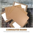 thumbnail image 4 of OUNONA 10 Sheets of Shipping Mailer Boxes for Posting Light Brown Thick Paper for General Users, 4 of 5