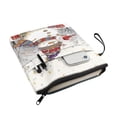 thumbnail image 2 of HELLHERO Book Sleeve Cover for Reading Lovers, 11.42 x 8.66 Inch Book Carrying Case with Book Protection, Class Office Pocket Snowmen Bird for Teachers, 2 of 8