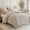 Taupe, variant on Levtex Home - Camden Duvet Cover Set - Full/Queen Duvet Cover + Two Standard Pillowcases - Buffalo Check in Black and Cream - Duvet Cover Size (90 x 94 in.) and Pillowcase Size (36 x 20 in. )