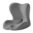 thumbnail image 3 of TISHITA Memory Foam Seat Back Cushion Comfort Practical for Home Office Car Non Slip Gray, 3 of 8