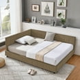 thumbnail image 4 of Upholstered Tufted Sofa Bed Frame, Full Size, 4 of 12