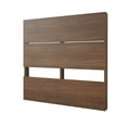 thumbnail image 3 of Nexera Identi-T 4 Piece Bedroom Set, White & Walnut, 3 of 9