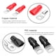 thumbnail image 5 of Terminal Anillo Cable Tierra Alimentación Audio para Coche Likrtyny Conectores M8 Calibre 4 AWG 10 uds, 5 of 9
