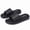 819 Black, variant on 2026 Luo Fu New Summer Indoor Home Men'S Outdoor Thick Sole Soft Non-Slip Comfortable Bathroom Odorless Sandals