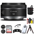 thumbnail image 1 of Canon Objectif RF 50mm f/1.8 STM + Carte SD 64 Go Accessoires (Ensemble), 1 of 5
